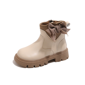 Stivaletti invernali da ragazza suola calda in <span class=keywords><strong>gomma</strong></span> spessa Sole antiscivolo fondo piatto <span class=keywords><strong>stivali</strong></span> Casual all'ingrosso - Product Image 6