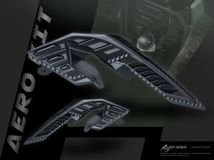 Sistema de Iluminación para Motocicletas AJ LIGHT DESIGN, Luz de Conducción Blanca Natural, Kit de Luces Antiniebla AJF2-FOGWY 24W/26W, Luz Alta/Baja para Force - Product Image 2