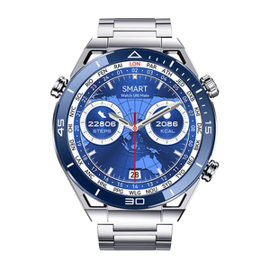 Nuovo Arrivo <span class=keywords><strong>Smartwatch</strong></span> DT Ultra Mate per Uomini d'Affari, 3 Pulsanti, Bussola, Orologio Sportivo Rotondo DT Ultra Mate <span class=keywords><strong>con</strong></span> Due Cinturini - Product Image 1