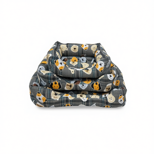 Cuccia per Cani Colorata con Fondo Antiscivolo, Set Tre Pezzi per Animali Domestici - Product Image 2