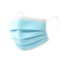 Masques faciaux jetables colorés 50 pièces pour adultes, extérieur, maison, bureau, école, en tissu non tissé, avec élastiques pour les oreilles, 3 plis, ASTM Niveau 1 2