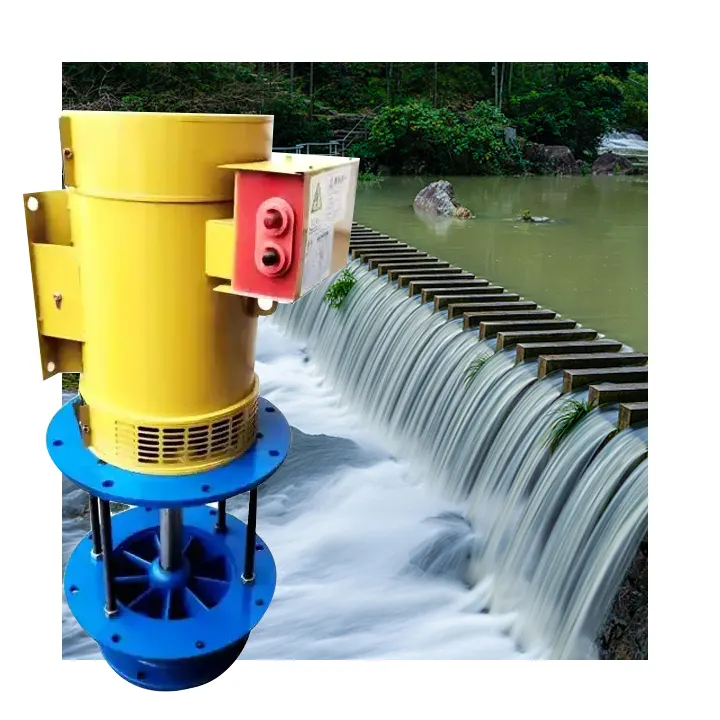 Diskon generator hidroelektrik, turbin air mini 5kW daya hidro