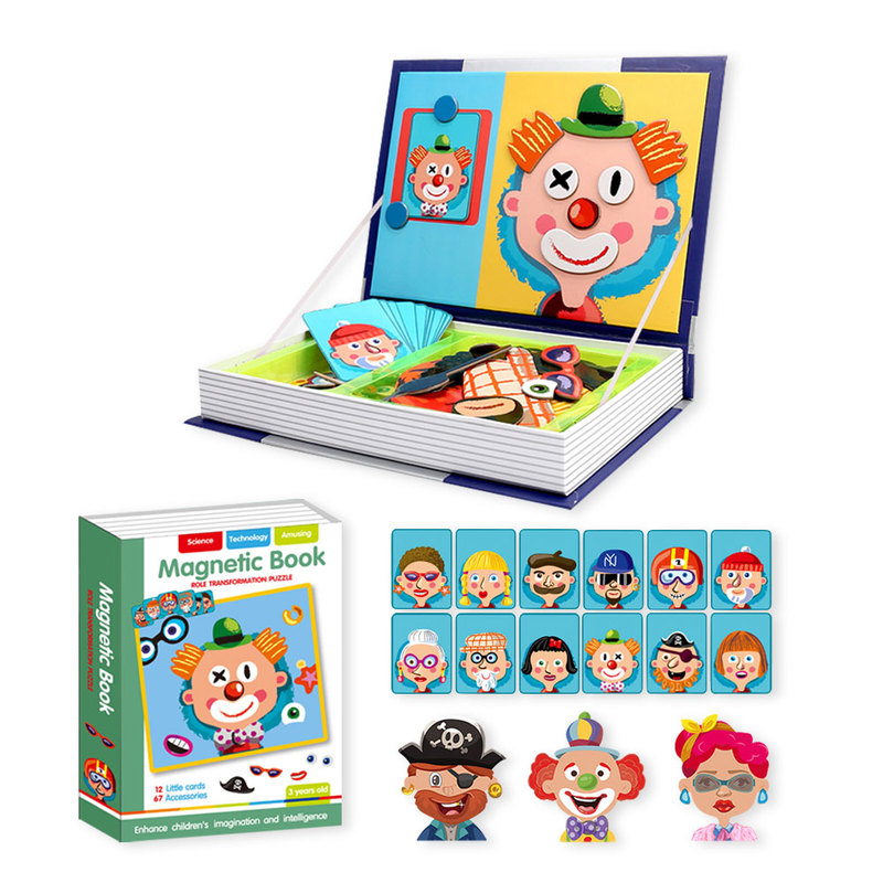 3D Magnetic Jigsaw Puzzles Games Creative