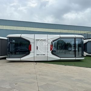 Casa Contenedor Tipo Cápsula Espacial Moderna y de Lujo para Hotel, Venta Directa a Precio de Mayoreo, con Estructura de Acero Galvanizado y Diseño Ecológico - Product Image 1