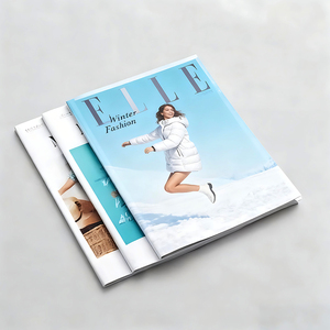 Tùy Chỉnh Lá Vàng In Màu Tạp Chí Tùy Chỉnh Kích Thước Giấy Tạp Chí Danh Mục Tài liệu quảng cáo In Ấn Sang Trọng Dịch Vụ In Cho Sách - Product Image 1