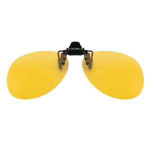 Lunettes de soleil polarisées à clipser unisexe style aviateur, verres TAC 1.56, protection UV, anti-radiation, pour la conduite - Product Image 2