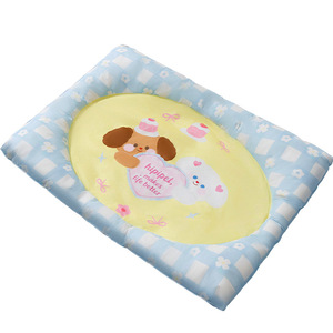 Tapis rafraîchissant d'été à carreaux pour chiots, chiens et chats (Bichon, Teddy) – Respirant, imperméable, pour usage intérieur - Product Image 5