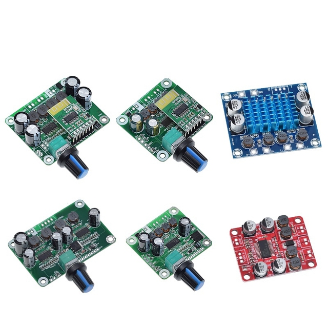 Bluetooth-4.2 TPA3110 15W 30W X 2 Dual Channel Digital Stereo Audio Power Board Module Car for USB Portable Speaker