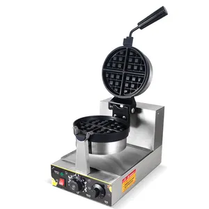 Venda direta da fábrica 201 placa única de aço inoxidável personalizar fabricante de waffle chinês rotativo
