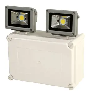 Hoge Lumen Output Nood Twin Spot Licht Ce Goedkeuring Led Oplaadbare Noodverlichting