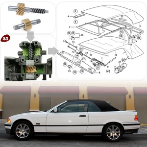 1 Set Car Gear Repair <span class=keywords><strong>Auto</strong></span> Convertible Top Latch Motor Gear per BMW serie 3/6 E36 E46 E64 318i 323i 325i 328i 330i 645i M3 M6 - Product Image 5