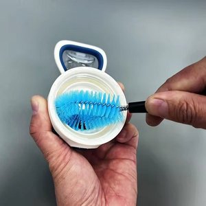 Set <span class=keywords><strong>di</strong></span> spazzole per bottiglie con detergente per cannucce, per biberon, tazze per l'allattamento, manici lunghi, scrubber multifunzionali portatili - Product Image 6