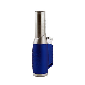 Hot Sale Custom Logo Windproof Metal Refillable Scorch Cigar Torch Lighter with <b>Moving</b> Head Portable & Durable Butane Fuel - Product Image 5