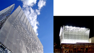 Modern Aluminum <b>Curtain</b> Wall <b>Panels</b> Anodized Surface Anti-Corrosion for Building Exterior Contemporary Design - Product Image 2