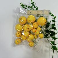 Fournitures de fête 20 pièces mélangées dans un sac de taille différente type de sucre forme ronde fausse boule décoration de gâteau