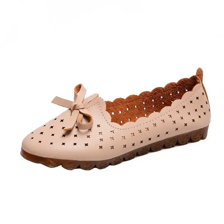 Factory Breathable cheap Baotou sandals women's 2021 summer new wave dot mesh bow semi sandals Casual women's shoe