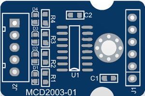 Module de commande de relais à 7 canaux ULN2003A Darlington DC 5V pour moteur pas à pas, contrôleur Arduino pour projets électroniques DIY - Product Image 1