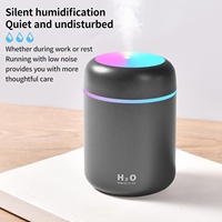 Harga Terbaik Humidifier Diffuser Ultrasonik USB Baterai Elektrik Kontrol Sentuh LED Berubah Warna 300ml 1 Tahun Outdoor