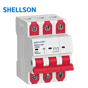 Высококачественный миниатюрный выключатель 20 25 32 40 63 80 100 125A MCB предохранительный выключатель выключателя - Product Image 2