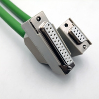 كابل هايبرفيس لتوصيل صندوق الطرف الإلكتروني MOVIAXIS MX مع محركات DS، مصنوع من PVC/PUR، مقاس 6*2*0.25، رقم القطعة 13327658/13327666، كابل للمحرك