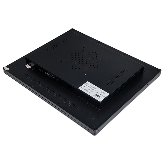 17 Inch Ip65 Panel Mount Industrial Monitor 1280*1024 Rugged Industrial Monitor