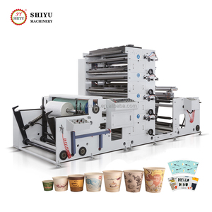 Máquina de Impresión Flexográfica de Tipo Apilable de 850 mm, 950 mm, 1, 2, 3, 4 Colores, para Impresión de Hojas de Papel, Vasos de Papel y Bolsas, <span class=keywords><strong>Mini</strong></span> - Product Image 1