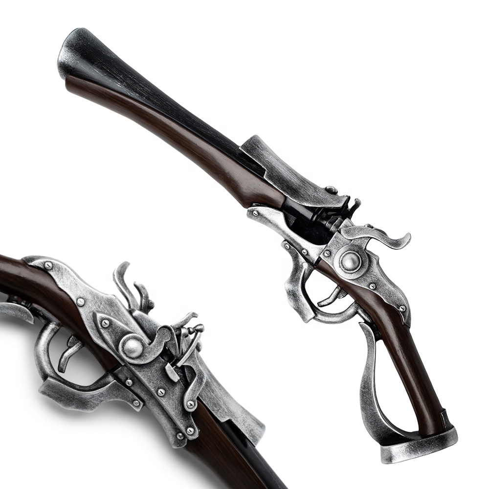 Bloodborne Hunter Pistol Replica - 1:1 Fiberglass Prop Gun Toy for