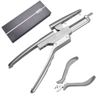 Machine de pose d'extensions capillaires 6D tendance, kit de pinces de retrait sans trace pour salon de beauté et coiffure professionnelle