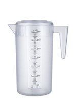 Botol Air Dingin PC 3500ml, Ketel Teh Polikarbonat Tebal, Pot Jus Tahan Panas, Jug Tumpuk untuk Restoran Kafe