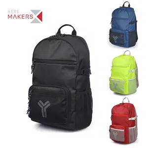 Light-Weight Fabric sport School bag Hiking Camping Travel Custom Sport Laptop Backpack With Logo