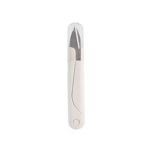 Portable Home Daily Craft Scissors for <b>Sewing</b> Cross Stitch Tailoring with Cover Thread Cutting Head for Fishing Line Clothing - Product Image 6
