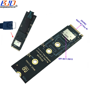 2230 2242 2260 2280 NGFF <span class=keywords><strong>M</strong></span>.2 ключ-<span class=keywords><strong>M</strong></span> PCIe 4,0 NVME интерфейс к гнездовой SFF-8611 разъем SFF-8612 адаптер карты - Product Image 1