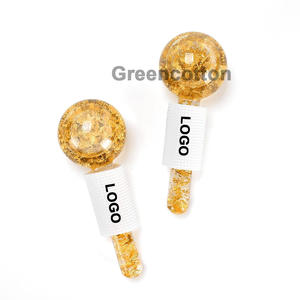 Benutzer definiertes Logo Ice Beauty Balls Gesichts behandlung Kalte Gesichts <span class=keywords><strong>massage</strong></span> Roller Balls Frostschutz flüssigkeit Reduzieren Sie Schwellungen Poren Falten 2St - Product Image 5