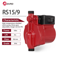 Pompes de circulation d'eau JDpump RS15-9, en fonte/cuivre/acier inoxydable, pour la maison, silencieuses et intelligentes, pour la salle de bain