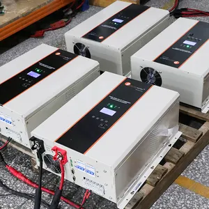 110V/220V Split-Phase MPPT Inversor Solar batterie Onduleur Hybrid Wechsel richter 6000W DC/AC Wandler