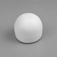 Boîte ronde en pulpe moulée de bagasse pressée à froid personnalisée, emballage écologique biodégradable en fibres végétales pour cosmétiques et petits articles cadeaux
