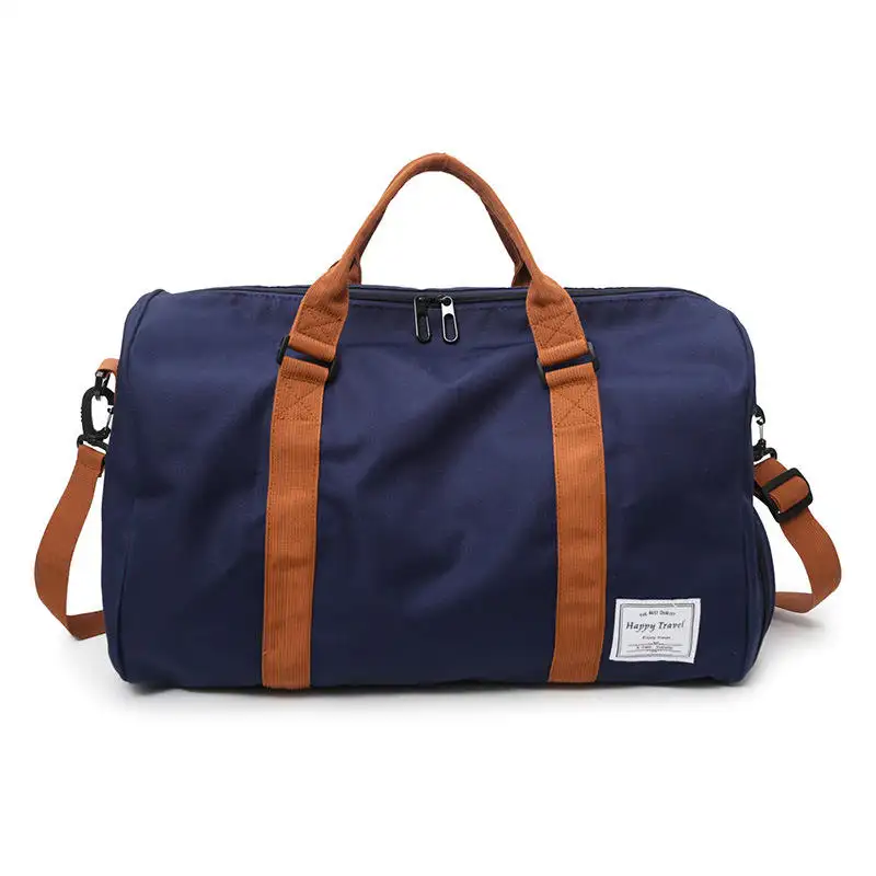 Camino Wholesale Fitness Canvas Gym Bags Men's Leisure Sports Handbags Custom Logo Travel Bags