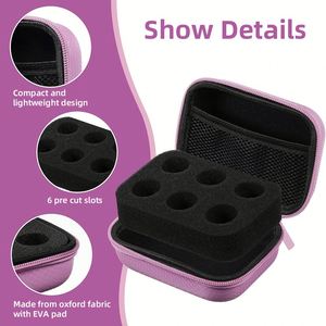 กระเป๋าเก็บอินซูลิน SJ Light Weight 6 ช่อง สำหรับยาฉีดอินซูลินและเปปไทด์ ขนาด 10 มล. กันน้ำ กันกระแทก ทำจากวัสดุ EVA - Product Image 1
