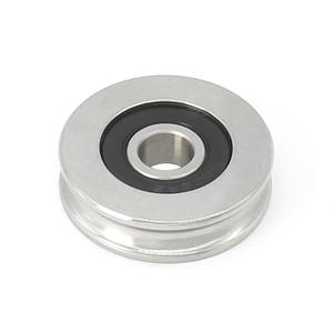 Rouleaux à billes à gorge profonde en acier inoxydable 420 S608RS en forme de U concave, directement de l'usine, poulies non standard, haute qualité - Product Image 3