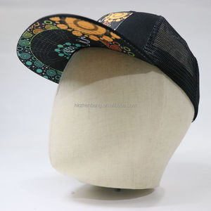 Casquette Snapback Imprimée Colorée Tendance Personnalisée ZZB pour Hommes et Femmes – Nouvelle Mode Respirante en Maille pour Sport, Extérieur, Streetwear et Hip Hop - Product Image 4