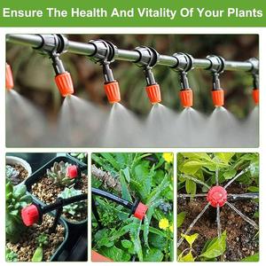 Sistema de Riego por Goteo de 30 Metros, Kit de Riego Automático para Jardín y Plantas de Exterior con Aspersor Ajustable de PVC Plástico Fácil de Instalar - Product Image 2