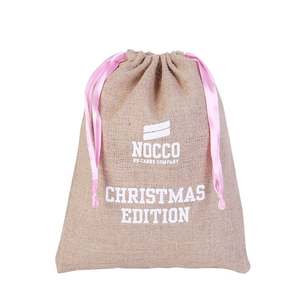 Bolsas de Regalo Ecológicas de Yute con Cordón de 13*18cm, Bolsitas de Yute para Recuerdos de Boda, para Guardar Joyas, Dulces y Pequeños Regalos - Product Image 5