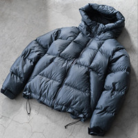Blouson matelassé d'hiver chaud et épais pour homme, coupe oversize, style vintage streetwear, avec fermeture éclair, qualité supérieure