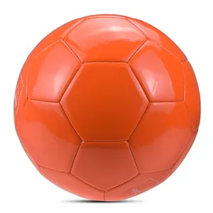 Máquina de costura com logotipo personalizado de fábrica, bola de futebol para treinamento, tamanho 3/4/5 de 4,0 mm, TPU/PU, bola de futebol ao ar livre, melhor preço