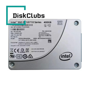 Used 400GB DC S3710 2.5" SATA 6Gb/s MLC 20nm 7mm Enterprise <b>SSD</b> SSDSC2BA400G4 SSDSC2BA400G401 - Product Image 1