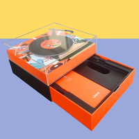 Benutzer definierte Box charm Acryl Abdeckung Papier Basis Kombination Mystery Music Drawer Boxen