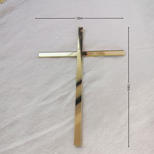NUEVO Adorno de Pastel de Bautizo Ecológico de Acrílico con Cruz Dorada <span class=keywords><strong>para</strong></span> <span class=keywords><strong>Primera</strong></span> Comunión y Confirmación - Product Image 3