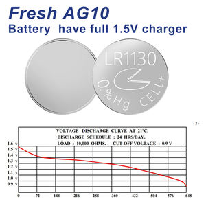 Pkcell 1.5v ג l1145 סוללה lr130 ag10 - Product Image 3