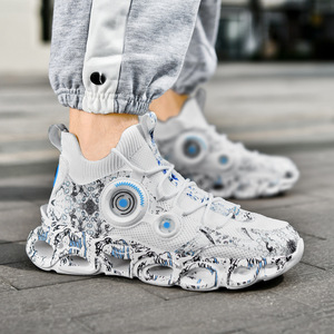 Zapatillas deportivas para hombre de diseño de alta calidad, personalizadas, con cordones transpirables, zapatillas deportivas casuales para correr, disponibles al por mayor - Product Image 2