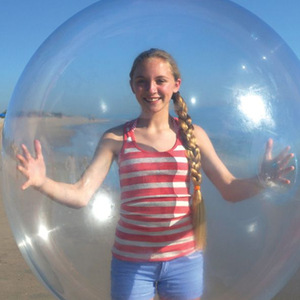 Pelota Inflable Gigante <span class=keywords><strong>Wubble</strong></span> Bubble Ball, Pelota Antiestrés de TPR, Pelota para Apretar, Juguete Sensorial, Inyección de Agua, Bomba de Aire - Product Image 1